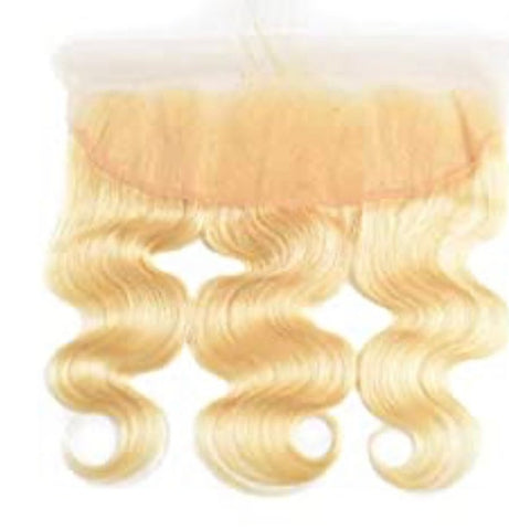 HD Platinum Blonde 13x4 Frontal